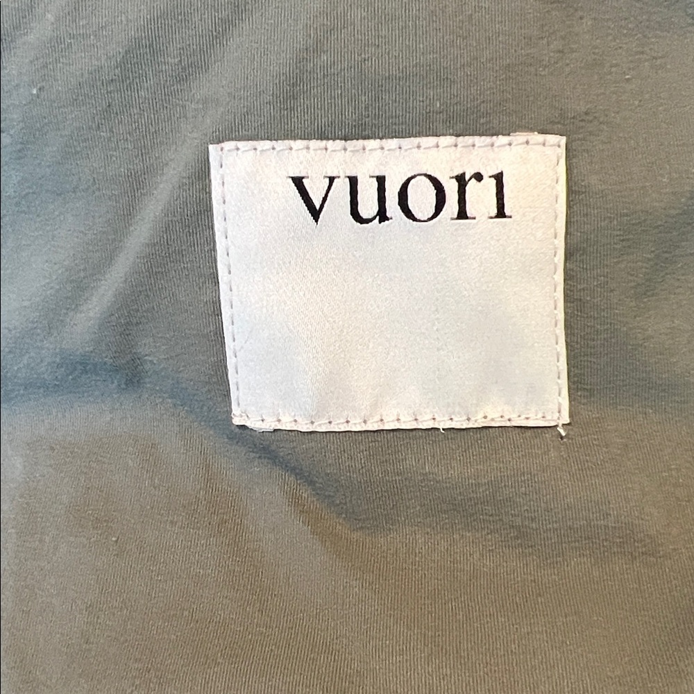 Vuori Cozy Sherpa Jacket High Pile Fleece Full Zip Dusty Pine Green Small - Picture 7 of 14